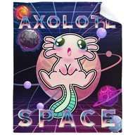 DEKA Roztomilé Axolotl flanelový hod mäkké tep