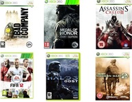 LACNÉ FIFA ASSASSINS CALL OF DUTY HALO BATTLEFIELD MEDAL OF HONOR X360