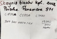 Getriebe KPL.PORSCHE PANAMERA 971 30i 2WD 22r 1