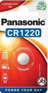 Batéria CR1220 1BL PANASONIC 3V 35mAh (1 ks)