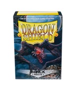 Dragon Shield - Protektory / Koszulki - matowe, czarne BLACK 100szt