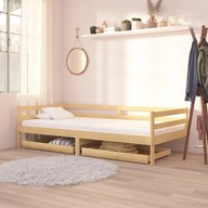 Zásuvky na dennú posteľ 2 ks masívne borovicové drevo
