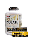 Gold Whey proteín isolate 2280g ananás kokos + Isostar 10 tabliet