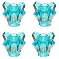 LEGO Építőkocka 4db Kristály gyémánt jég Trans-light blue 11127