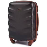 Mała walizka twarda kabinowa Wings ABS 402 roz. S, 36l, 55x38x22cm, czarna