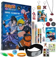 Adventný kalendár NARUTO 2023 pre deti Kľúčenky a gadgety od Anime