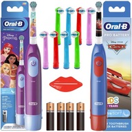 KEFKA NA BATÉRIE PRE DETI ORAL-B ADVANCED AUTO + PRINCEZNÁ SADA