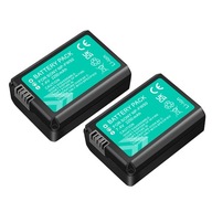 2 szt. 2250 mAh NPFW50 NP-FW50 NP FW50 bateria aparatu do SONY ZV-E10 ZV E10