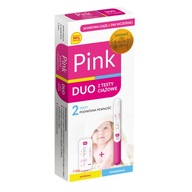 Hydrex Pink Duo test ciążowy strumieniowy i płytkowy