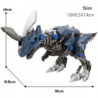 Simulačný mechanický model dinosaura
