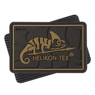 Patch Emblém Rep Známka Chameleón Logo HELIKON-TEX PVC Coyote