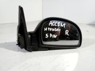 Hyundai Accent 03 mirror right electrics