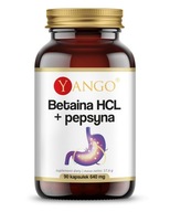 Betaín HCL + Pepsín 90 kapsúl Yango