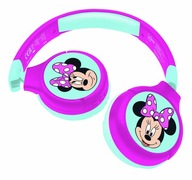 Minnie Mouse bezdrôtové slúchadlá na uši skladacie