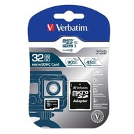 Verbatim Karta pamięci Micro Secure Digital Card Pro U3, 32GB, micro SDHC,