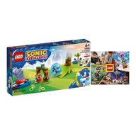 LEGO SONIC THE HEDGEHOG č.76990 - Sonic - výzva s ponáhľajúcou sa guľou + ADRESÁR