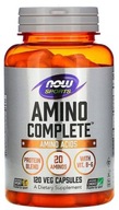 NOW Foods Amino Complete, Aminokyseliny 120 kapsúl