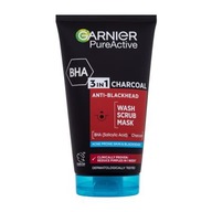 Garnier Pure Active 3in1 Charcoal 150 ml Maseczka do twarzy