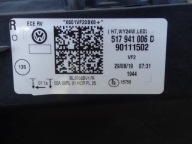 light right right LED VW GOLF SPORTSVAN LIFT 2017