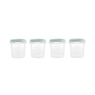 MINILAND Dolce hermetikusan zárható ételtároló doboz 4x200 ml menta