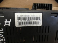 dials clock display 248100072R RENAULT SCENIC III 3