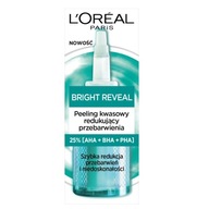 L'OREAL BRIGHT REVEAL KYSELINA PEELING REDUKUJÚCA PIGMENTOVÉ ŠKVRNY 25ml