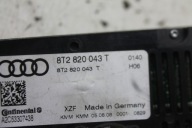 control panel air conditioning devices of the air conditioning 8T2820043T AUDI