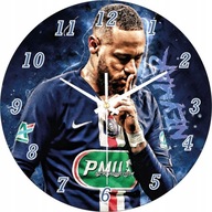 Detské nástenné hodiny Futbalista Neymar 30 cm