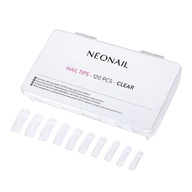NeoNail Nail Transparentné Tipy s Dlhým Vreckom