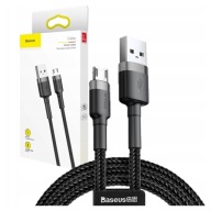 Baseus USB - microUSB typ B kábel, 0,5 m, fekete
