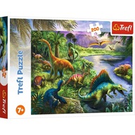 PUZZLE 200 DINOZAURY Drapieżne dinozaury