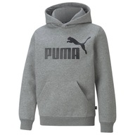 Bluza dla dzieci Puma ESS Big Logo Hoodie Grey