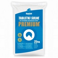 PREMIUM TABLETKI SOLNE DO ZMIĘKCZACZY 25KG SÓL TABLETKOWANA DO UZDATNIANIA