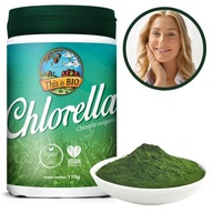 CHLORELLA This is BIO Chlorofil Superfood Ekologiczna w proszku Algi