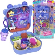 POLLY POCKET KOMPAKT SZETT BOGYÓS MACI FIGURÁK + KIEGÉSZÍTŐK