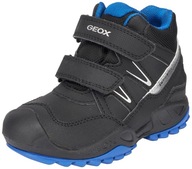 Geox J New Savage Boy B A Sneakersy Chłopcy,Black