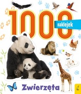 Zwierzęta 1000 naklejek dla dzieci nauka zabawa ciekawostki o Zwierzętach