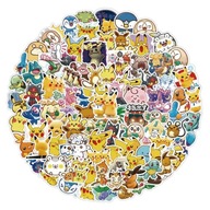 120ks NÁLEPKY POKEMON Pikachu karikatúra Dekorácia poznámkový blok samolepky