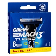 Gillette Mach 3 Turbo náplň 8ks