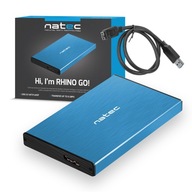 DYSK ZEWNĘTRZNY 500GB USB 3.0 HDD PAMIĘĆ METALOWA OBUDOWA | NIEBIESKI