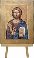 MAJK Ikona religijna JEZUS CHRYSTUS ZBAWICIEL 9 x 12 cm Mini