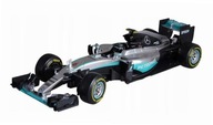 Mercedes F1 W07 Hybrid Rosberg silver 1:18 BBURAGO