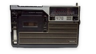Rádiomagnetofón Philips 22AR470/19 roky 70 Vintag
