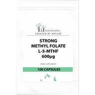 FOREST VITAMIN Strong Methyl Folate L-5 MTHF 600ug 100caps KYSELINA LISTOVÁ