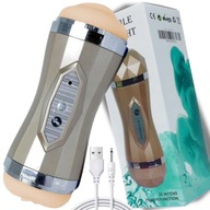 MASZTURBÁTOR férfiaknak AUTOMATA MASZTURBÁCIÓS gép 2in1 FÉRFI USB