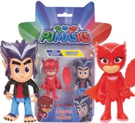 2V1 FIGÚRKY PYŽAMA PJMASKS EULETTE A HOWLER