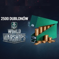 World of Warships - 2500 dublonów do konta