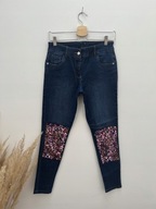 F&F JEANS skinny rurki spodnie 146 12/13