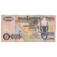 Banknot, Zambia, 100 Kwacha, 2006, KM:38f, VF(20-2
