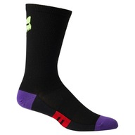 Ponožky Fox Flexair 4 veľ. S/M čierno-fialové